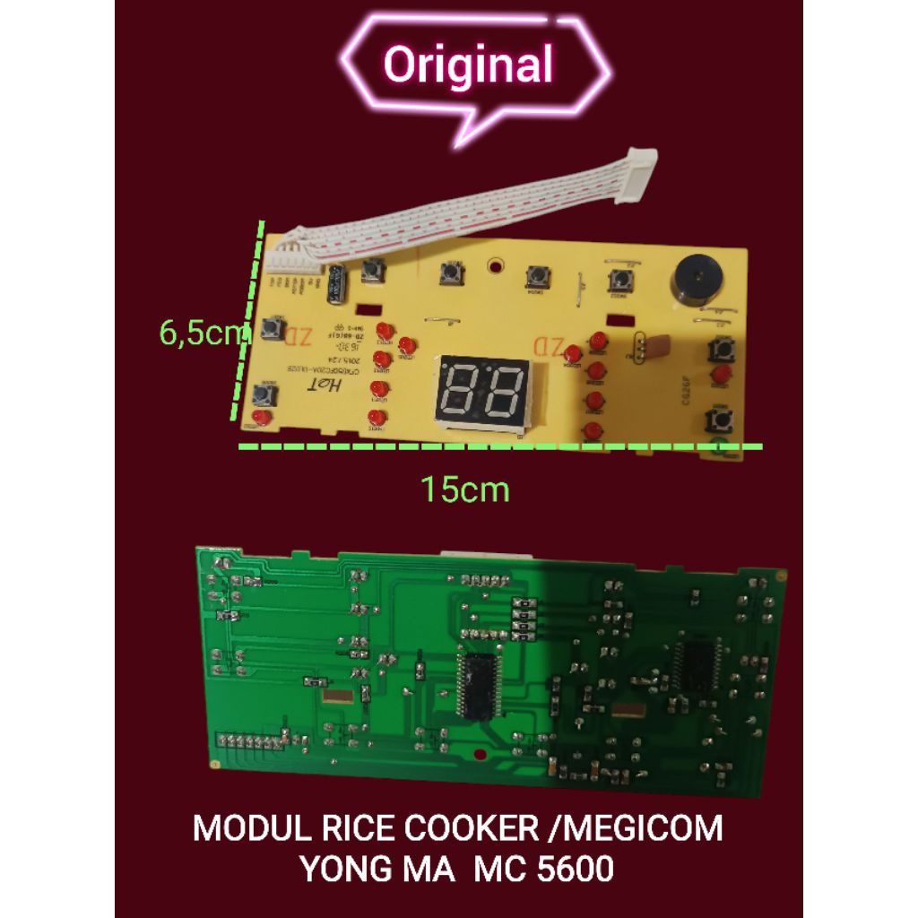 Modul rice cooker Yong ma MC 5600 Original.