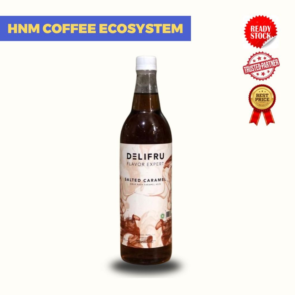 Sirup Salted Caramel Delifru 1L