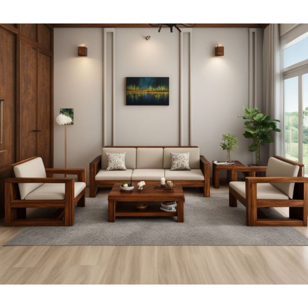 set sofa jati sofa tamu minimalis