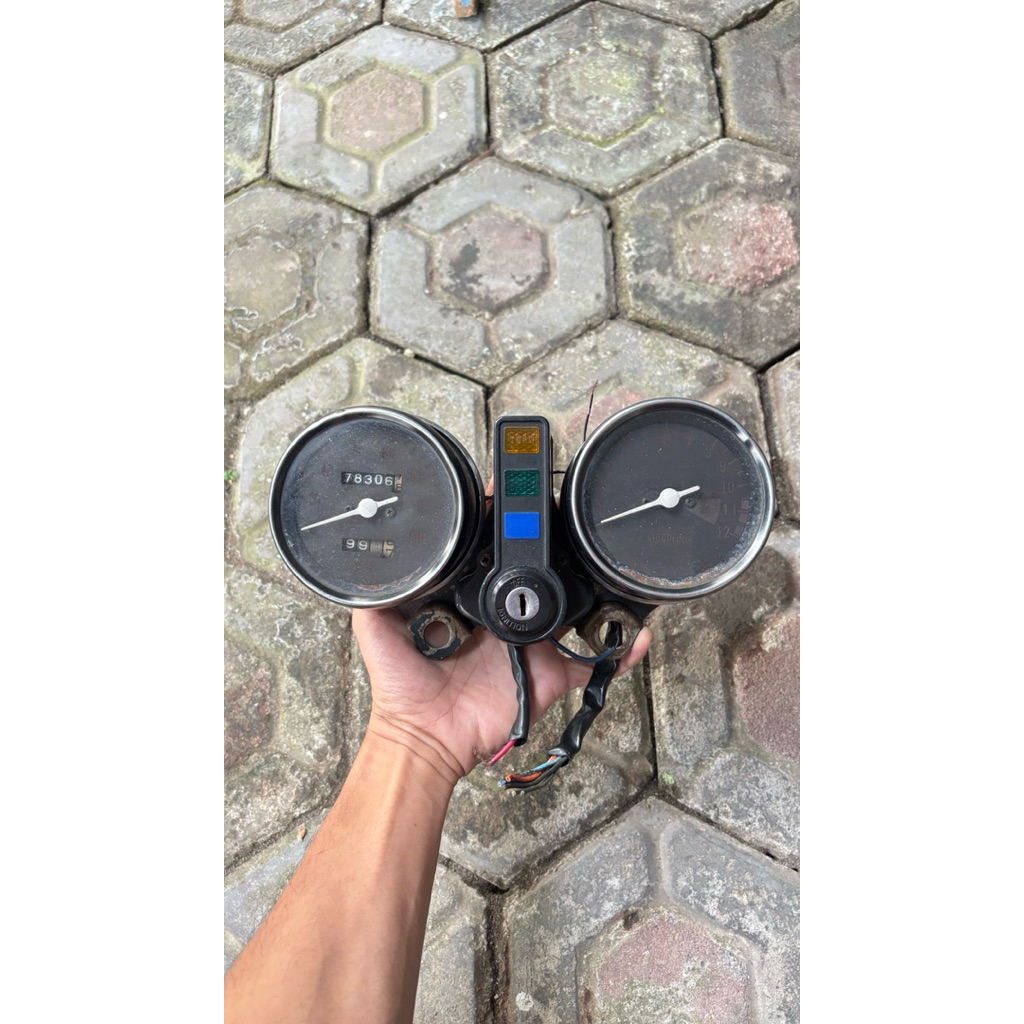 Speedometer Honda GL125 Platina 1979 Spidometer GL100 Bulat Original Nippon Seiki Japan