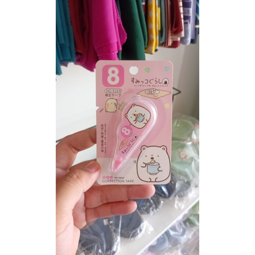 

corrector pita penghapus pena bentuk pita