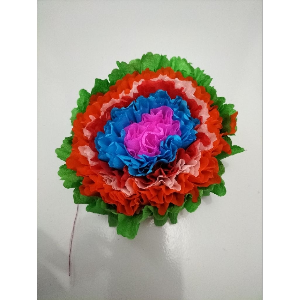 

Kertas Crape Warna Warni Jahit