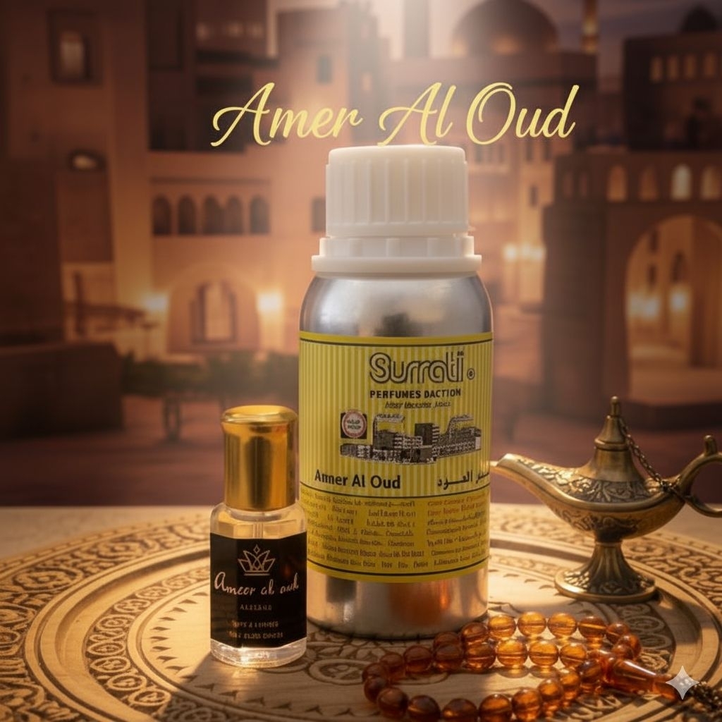 Parfum Ameer Al Oud - Parfum Ibadah - Kemasan Roll On Oles - 100% Non Alkohol - Parfum Minyak Wangi 