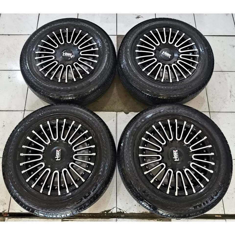 Jual Velg Second Hsr Amarasi Ring 14 Plus Ban 185 70 R14 Merk Forceum
