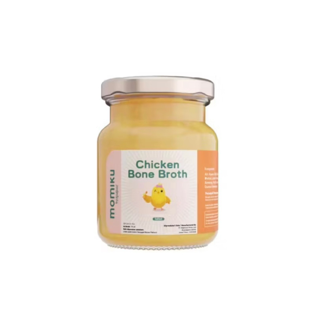 

MOMIKU Chicken Unsalted/Salted Bone Broth satuan per Satuan Jar
