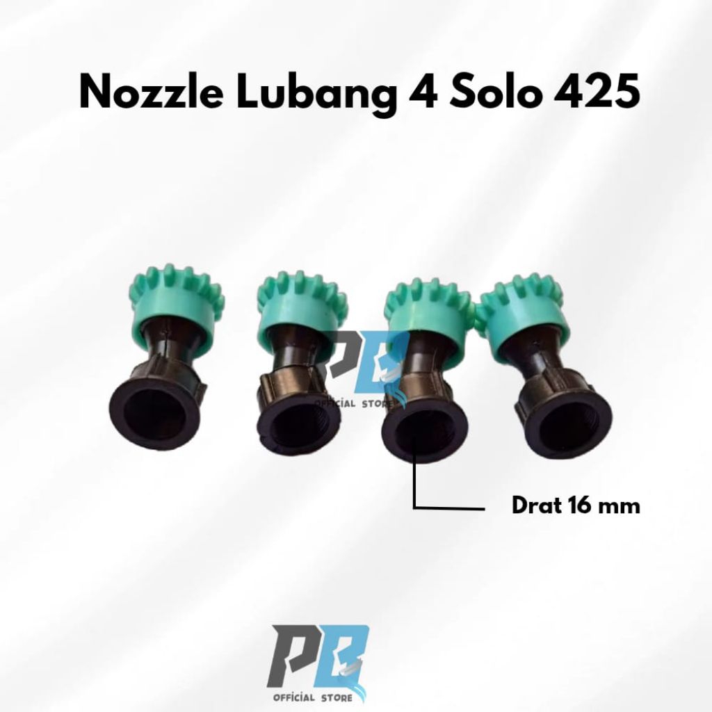 NOZZLE LUBANG 4 SOLO 425 SUPER KABUT SOLO INDONESIA