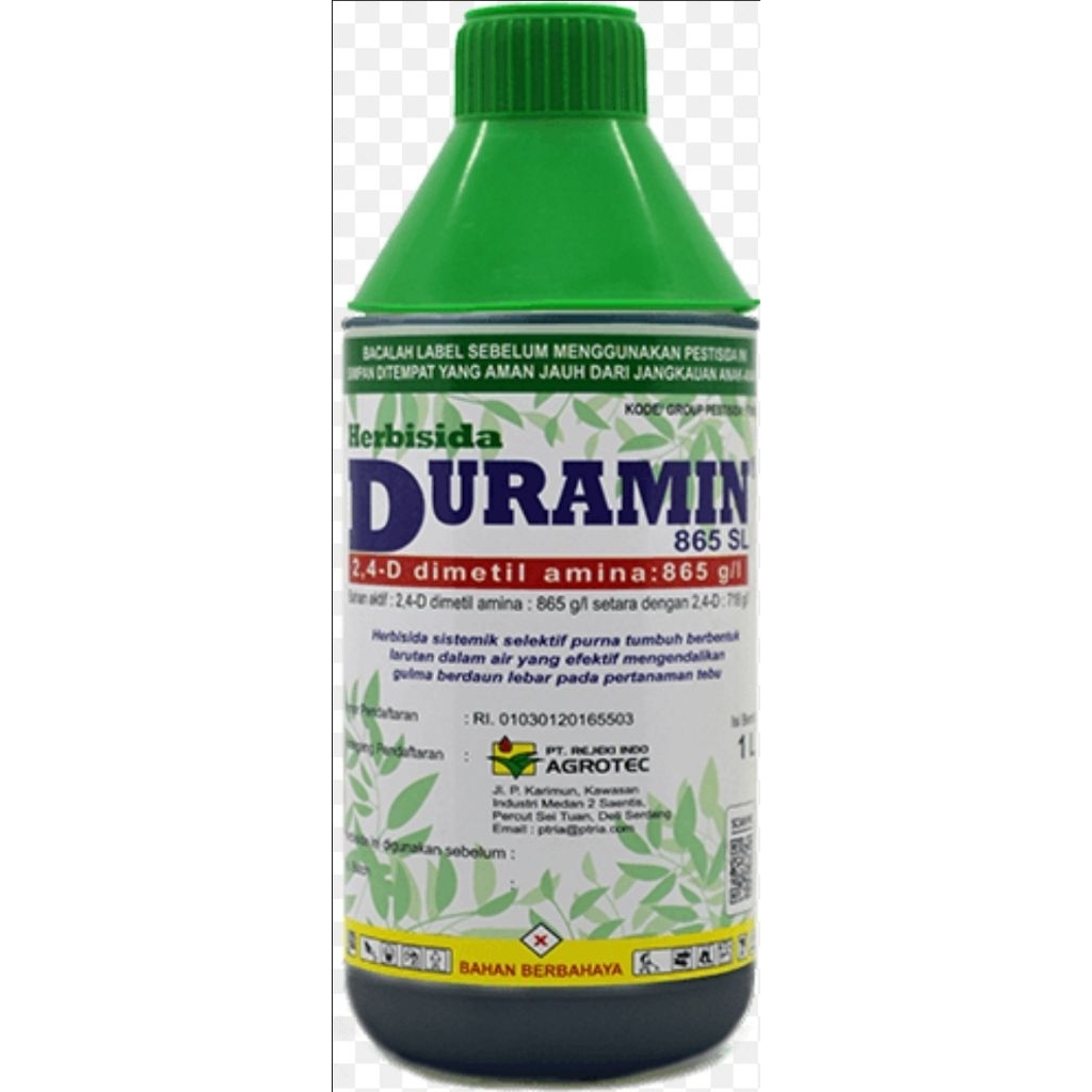 Herbisida Duramin Untuk daun bulat 1 ltr