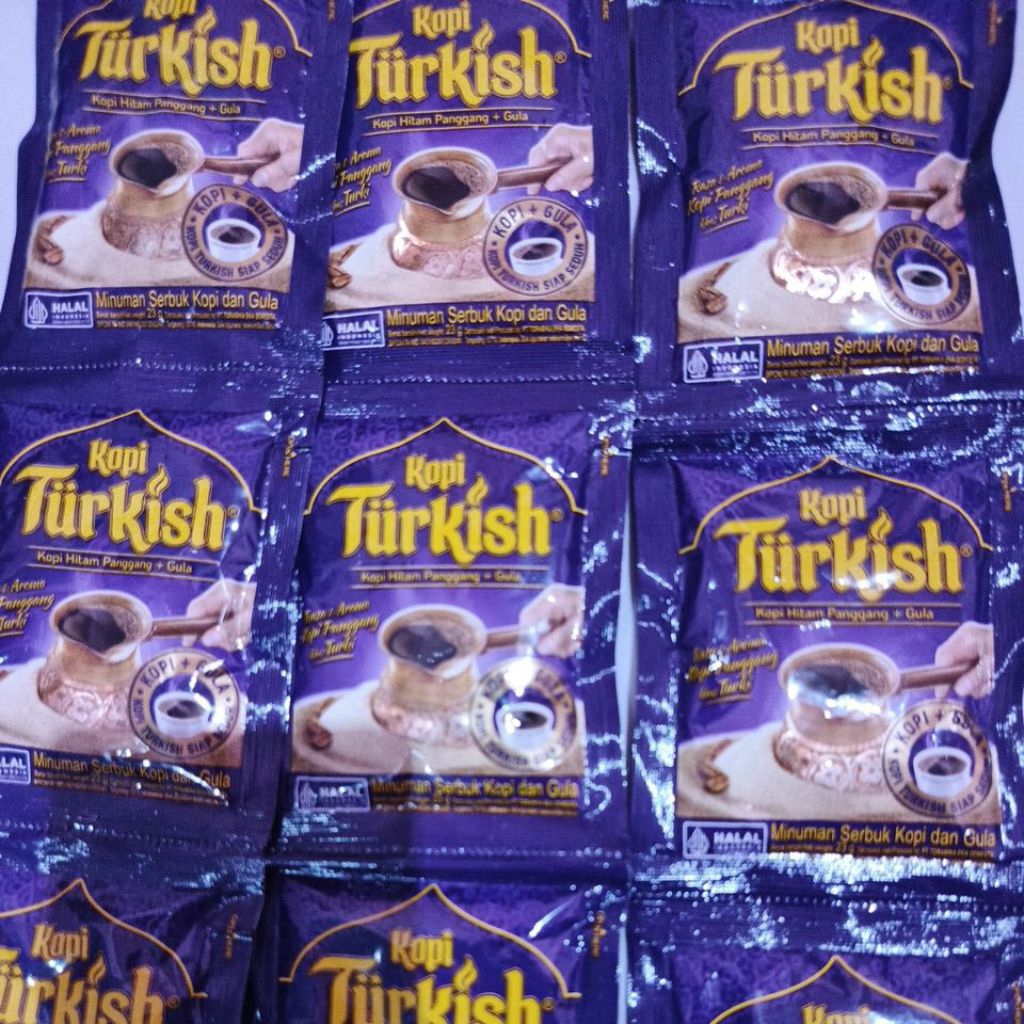 

Kopi Turkish kopi hitam panggang + gula khas timur tengah