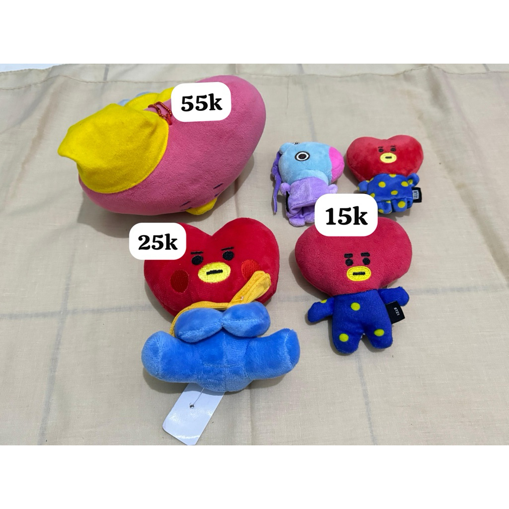 Boneka BT21 official dan Unoff
