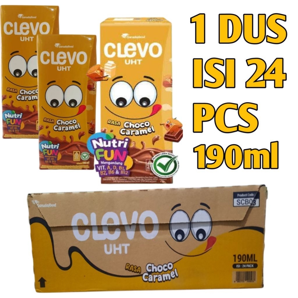 CLEVO Susu Uht 1 dus SUSU CLEVO 1 dus isi 40