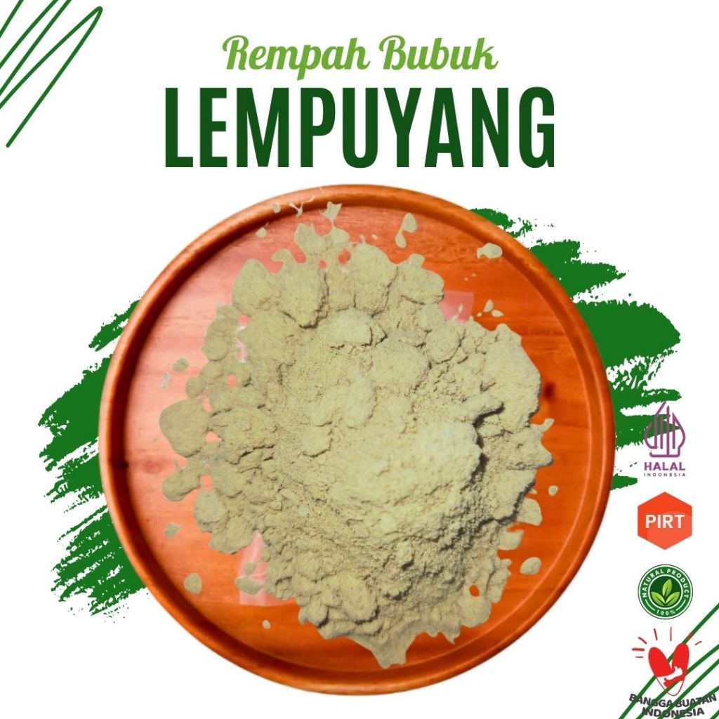 

Lempuyang (Bubuk) Herbal Rempah Organik