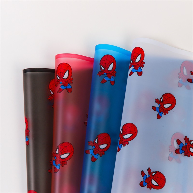 

Kertas Buket Bunga Kado Motif Karakter Kartun Anak Spiderman Lucu Cellophane Paper Florist Waterproof KB82