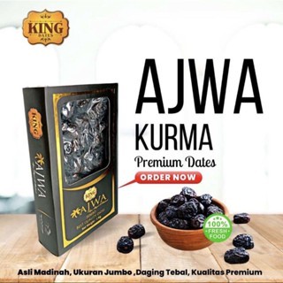 King Dates Kurma Ajwa Aliyah Madinah 500gr