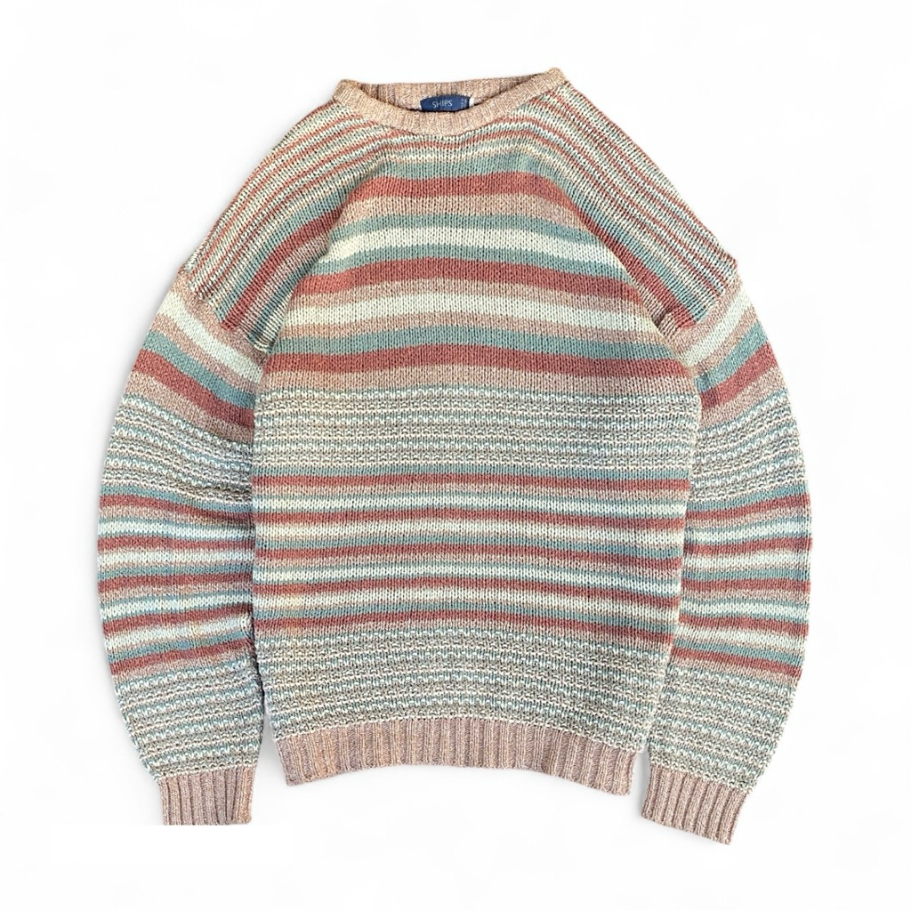 3D Pattern Knitwear SHIPS like coogi vintage second