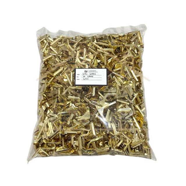 

(1440 PCS / 10 GROSS) SIKU GARIS MERK LOGAMAX SIKU BUKU YASIN BUKU WISUDA SKRIPSI SUDUT EMAS GOLD