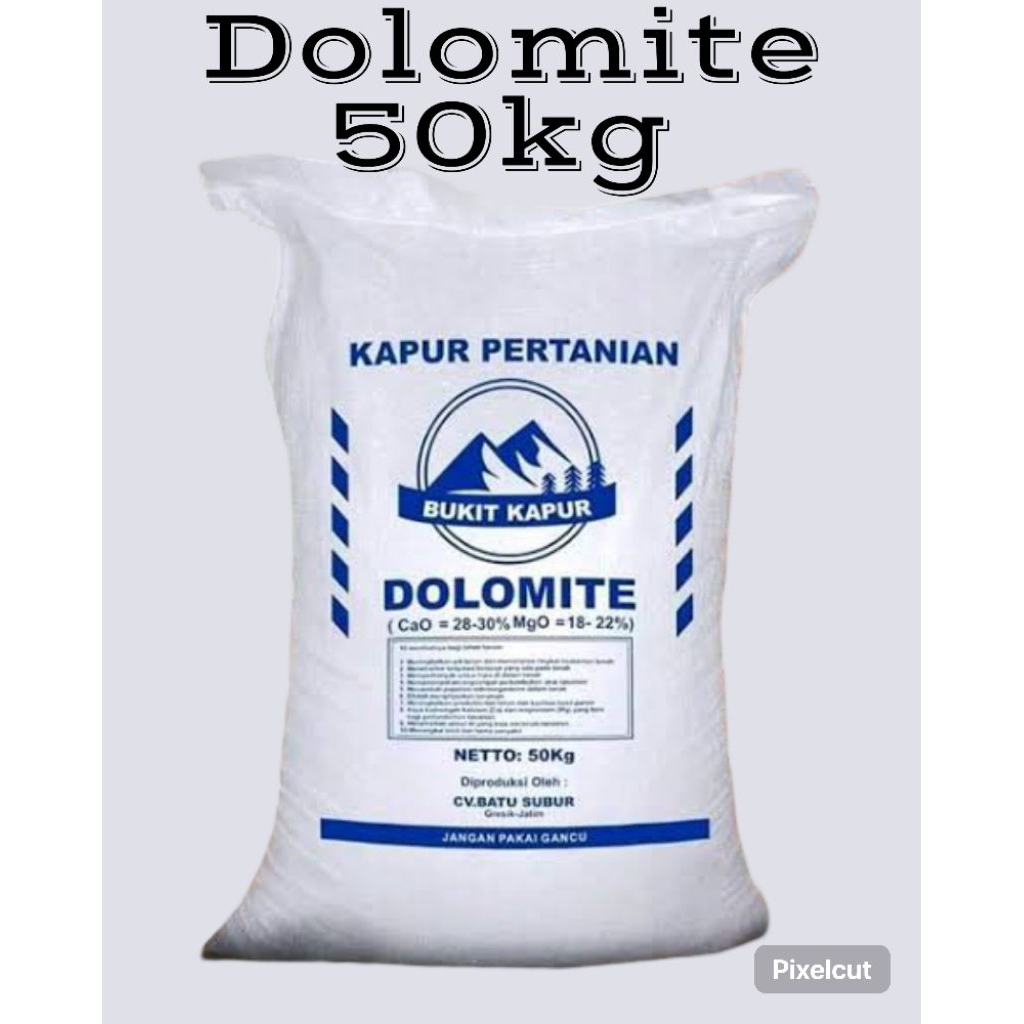 Dolomite pertanian 1karung 50kg