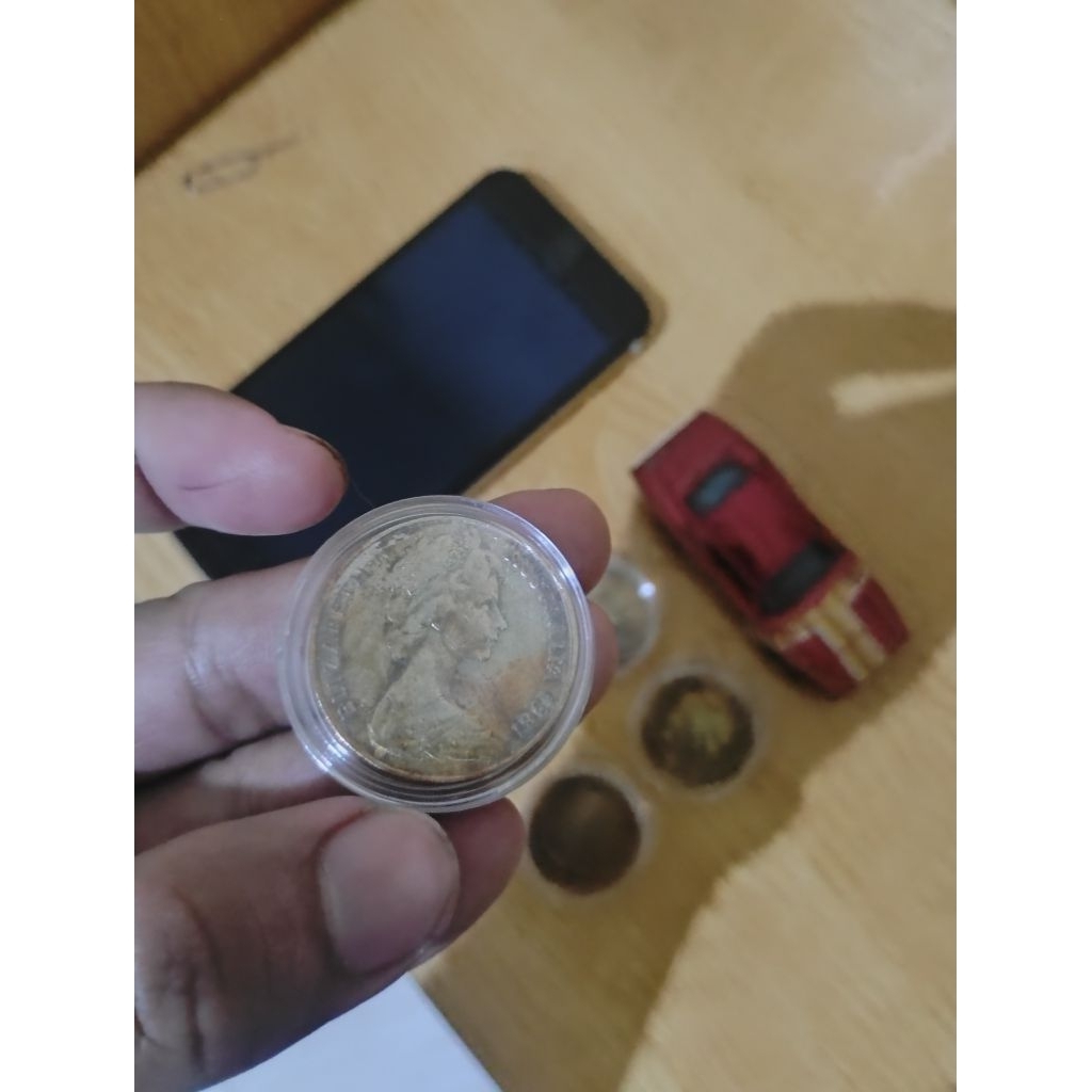 Set Koin 20 Cent Australia Asli – Tahun 1982, 1996, 2009, 2011 – Koleksi Numismatik