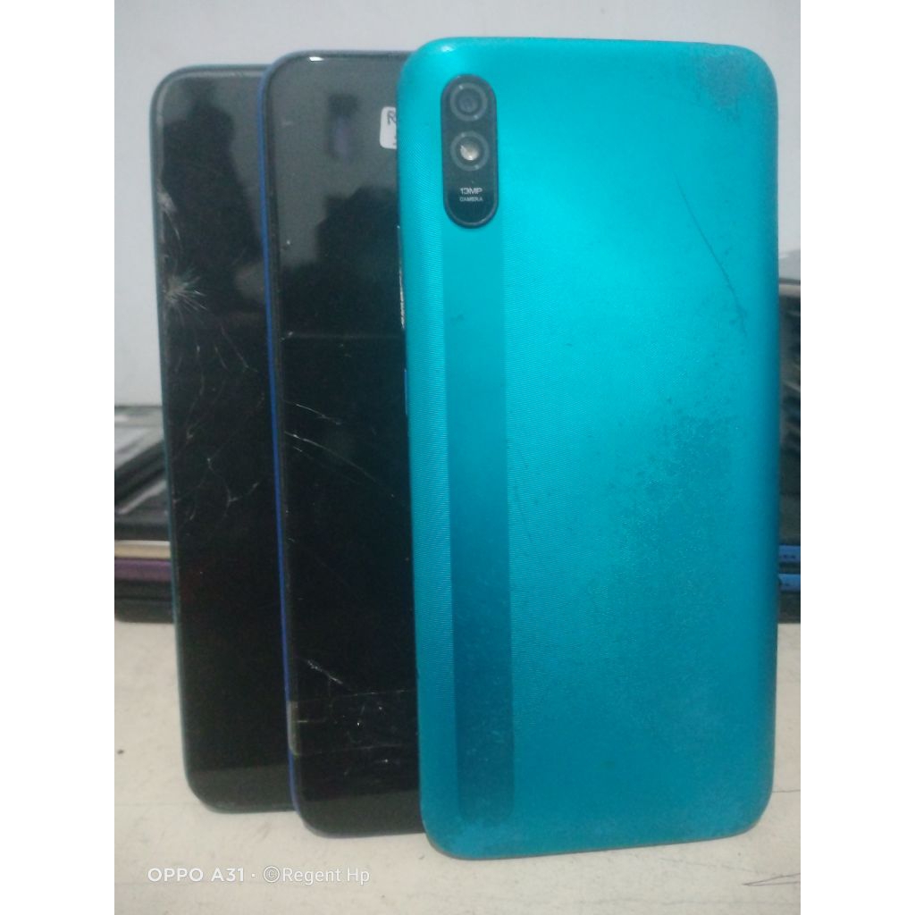 (TANPA POLA) UNIT MESIN REDMI 9A TESTED