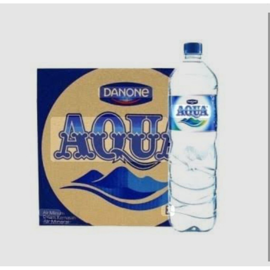 

Aqua air minum botol 1,5 L