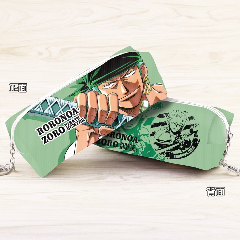 

Pensil case / tempat pensil / kotak pensil anime one piece luffy zoro