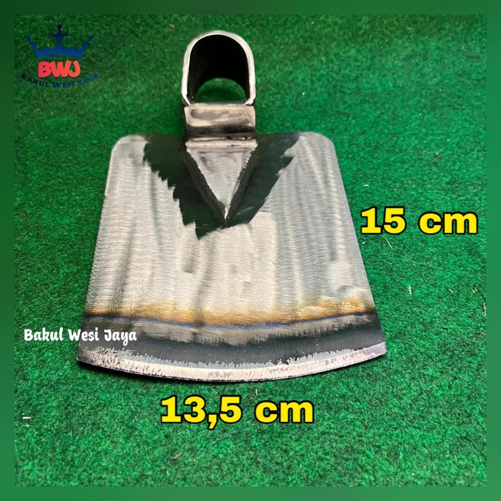 Cangkul Kecil Berkebun Baja Asli - Pacul Mini Pertanian Dangir Pembersih Rumput