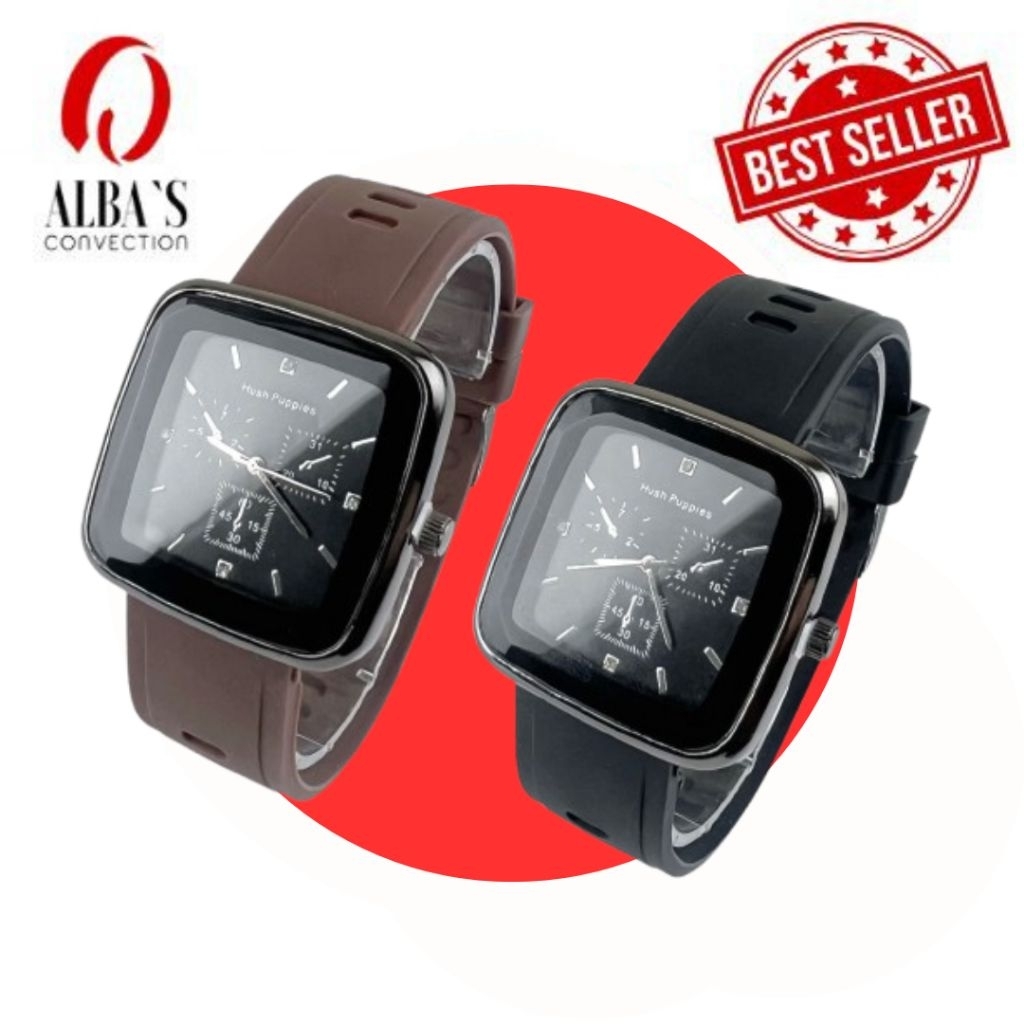 Jam Tangan Pria Korea Jam Wanita Sport Chrono Analog