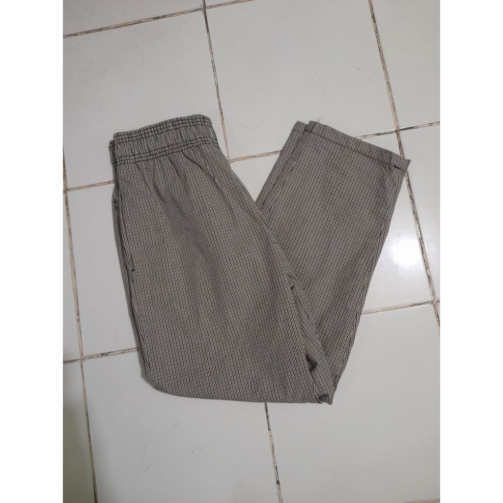 uniqlo tartan longpants