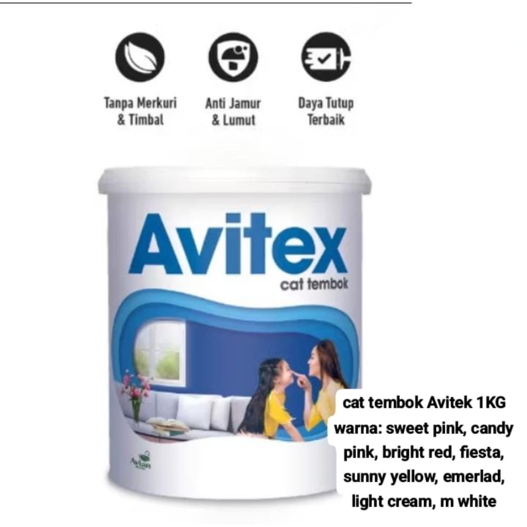 Cat Tembok Avitex