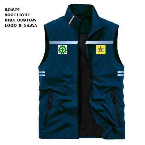 Rompi Kerja PLN, Rompi Proyek keselamatan Kerja Terkeren, Rompi Proyek PLN Keselamatan Bahan Ternyam