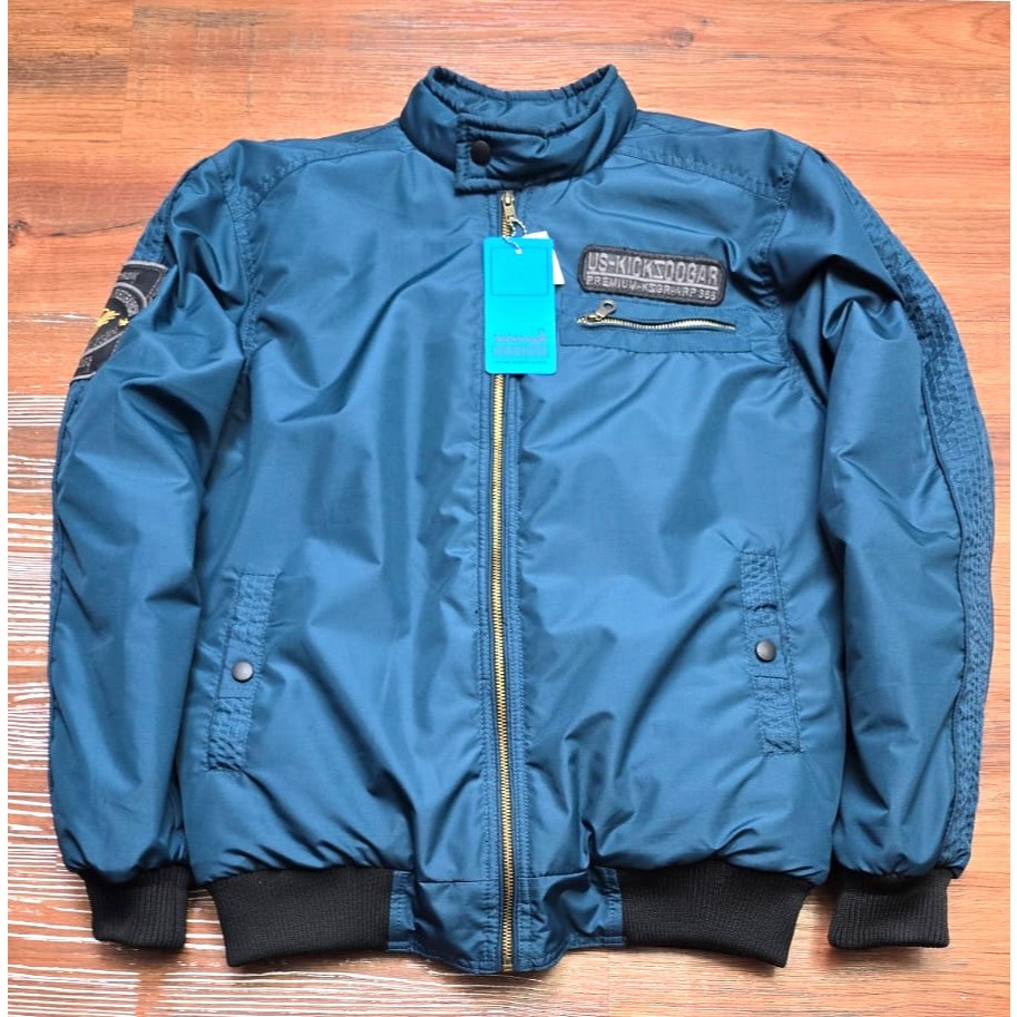 Kicksoogar Jaket Bomber Rider Pria Wanita Original Kicksoogar Jaket Motor Windbreaker
