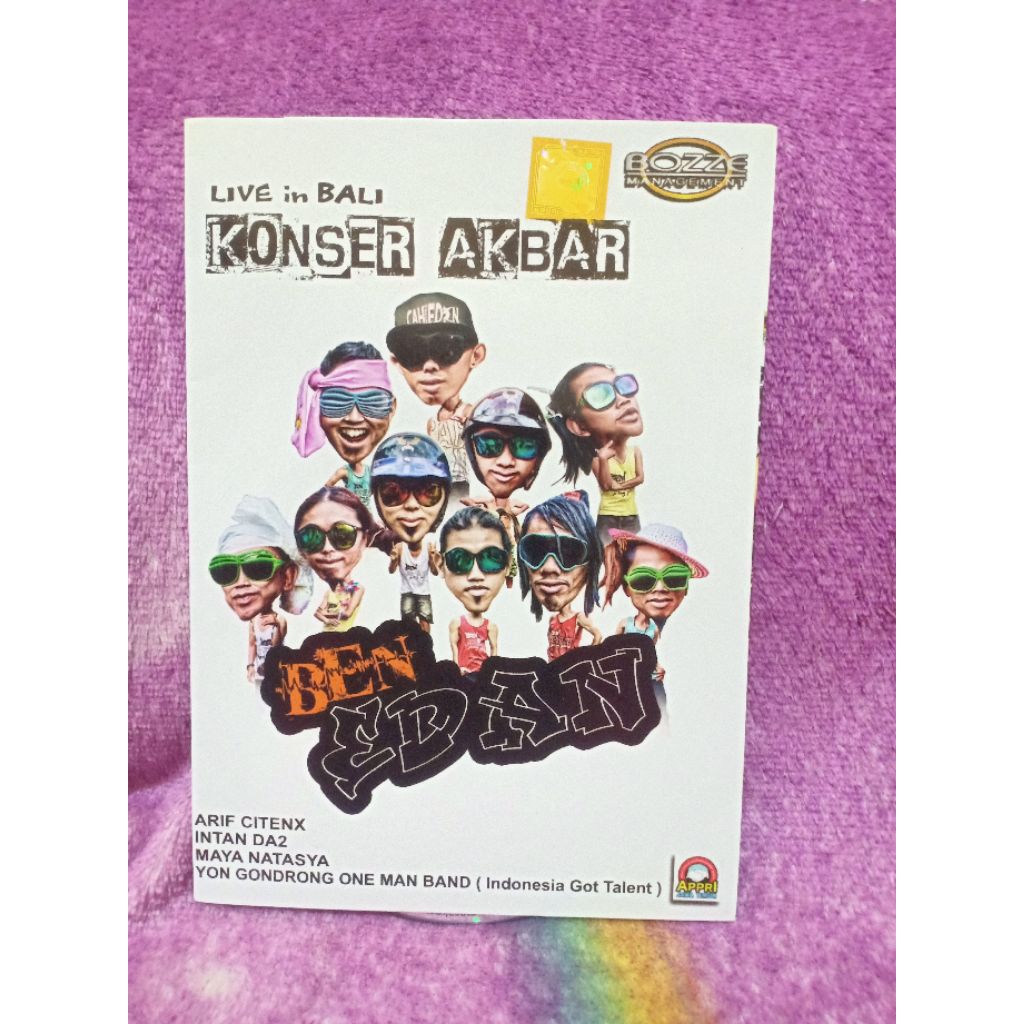 VCD KONSER AKBAR BEN EDAN