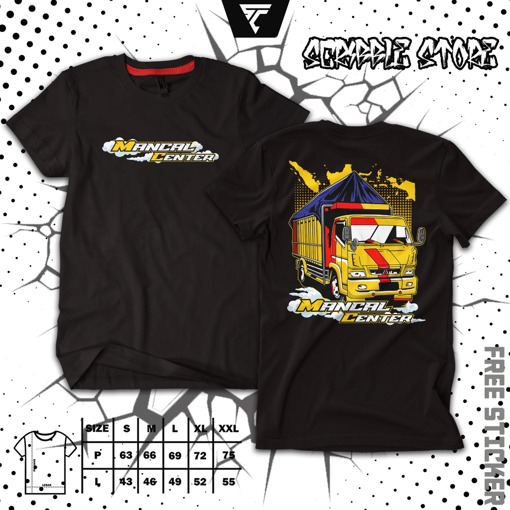 Kaos mancal canter | Kaos mobil truk | Kaos diesel | Baju driver truk