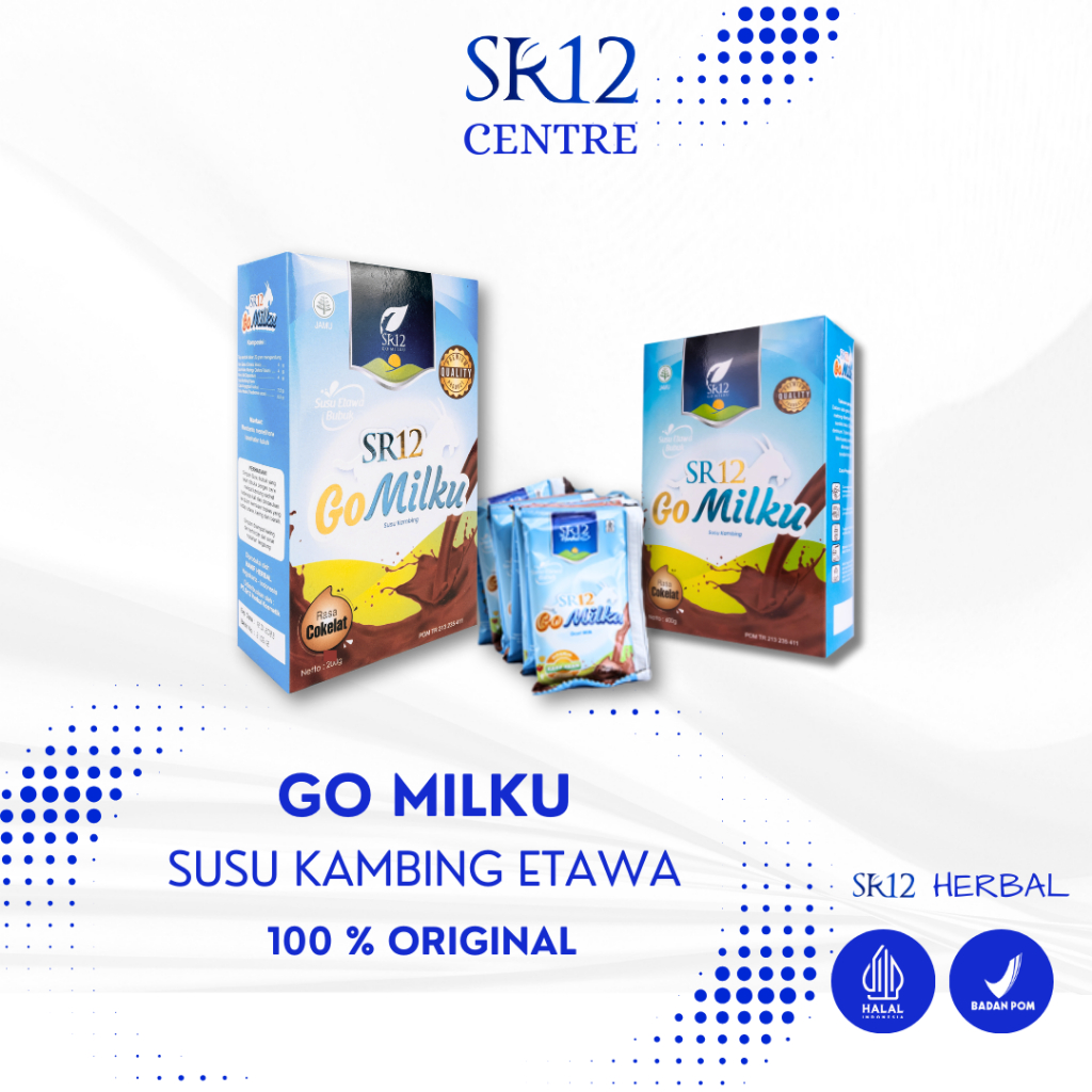 

Susu Kambing Etawa SR12 Go Milku Rasa Coklat 600 gram Halal dan Tinggi Kalsium