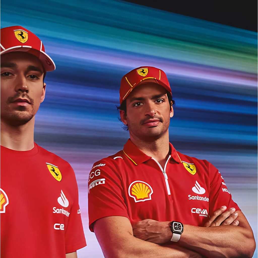 SALE Ferrari F1 Formula 1 Team Original Baju Kaos Polo Pria