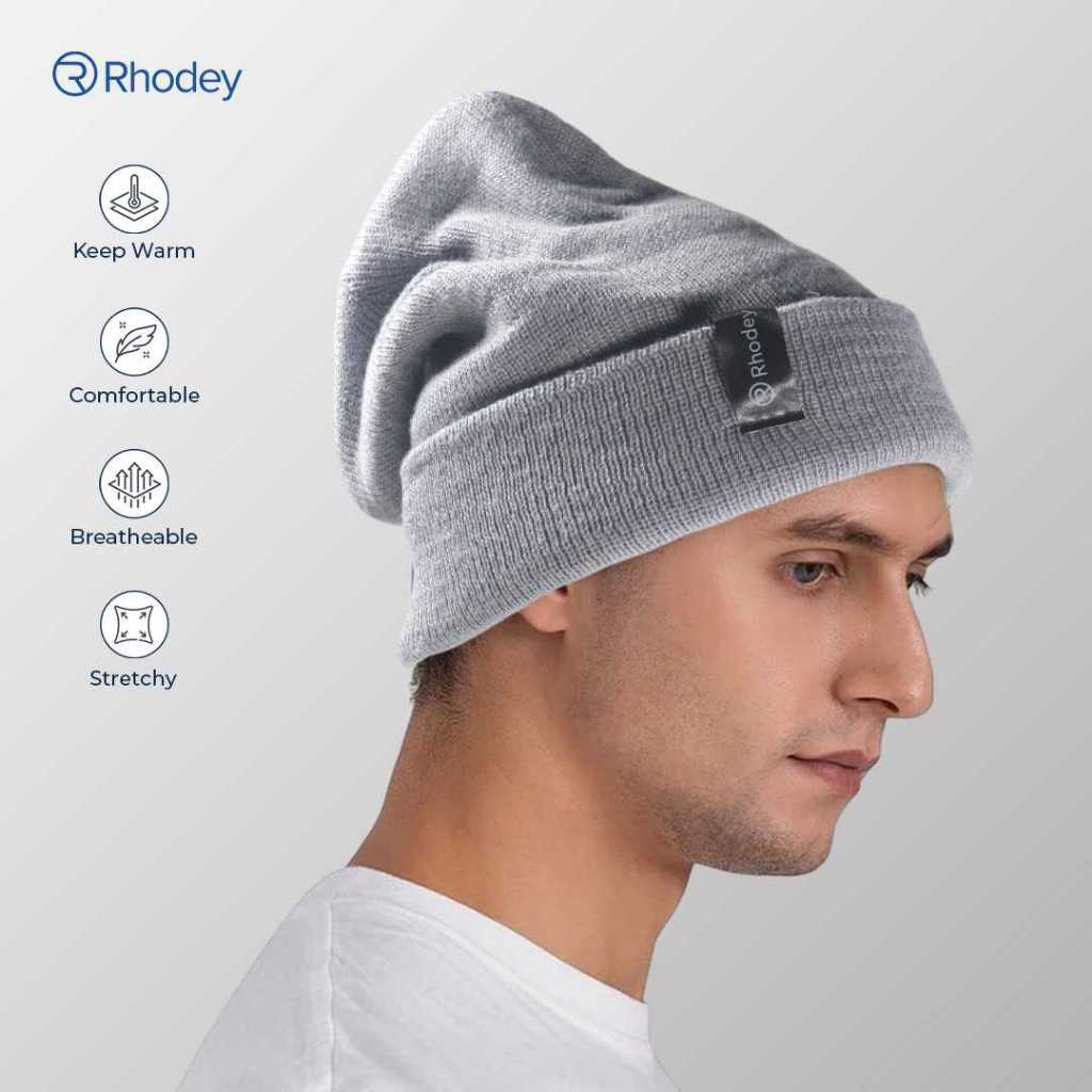 Rhodey Topi Kupluk Unisex Poliester Nyaman