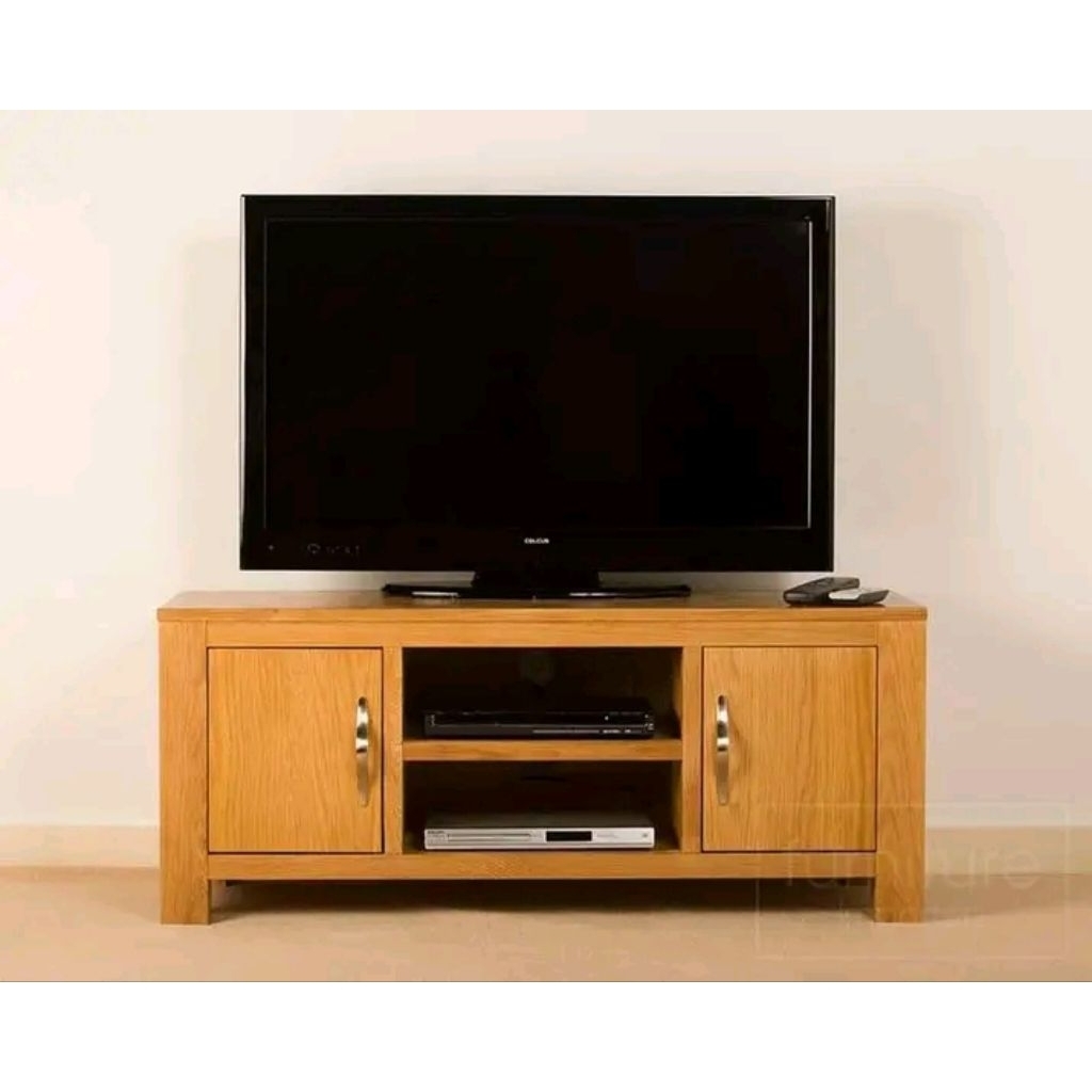 Meja tv kayu jati ukuran 120x50x60 cm