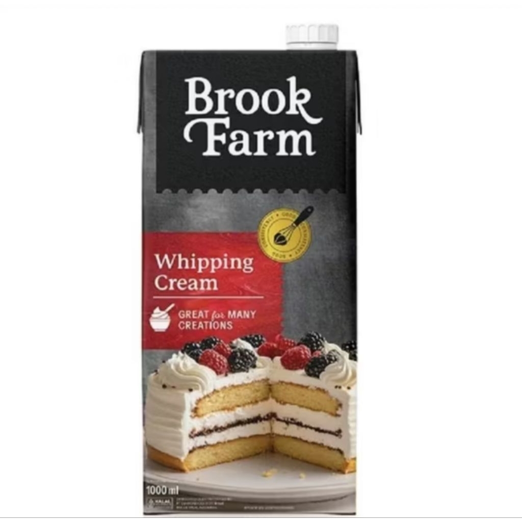 

Brookfarm Whipping Cream 1L