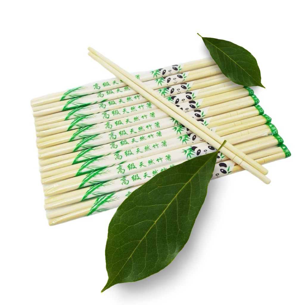 Sumpit kayu / wooden chopstick ion / sumpit bambu panda