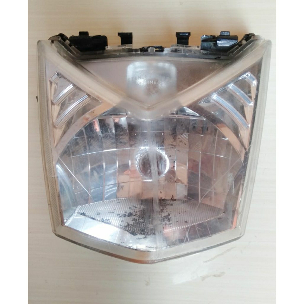 REFLEKTOR REFEKTOR LAMPU DEPAN BEAT FI 2014 2016 BEKAS ORIGINAL