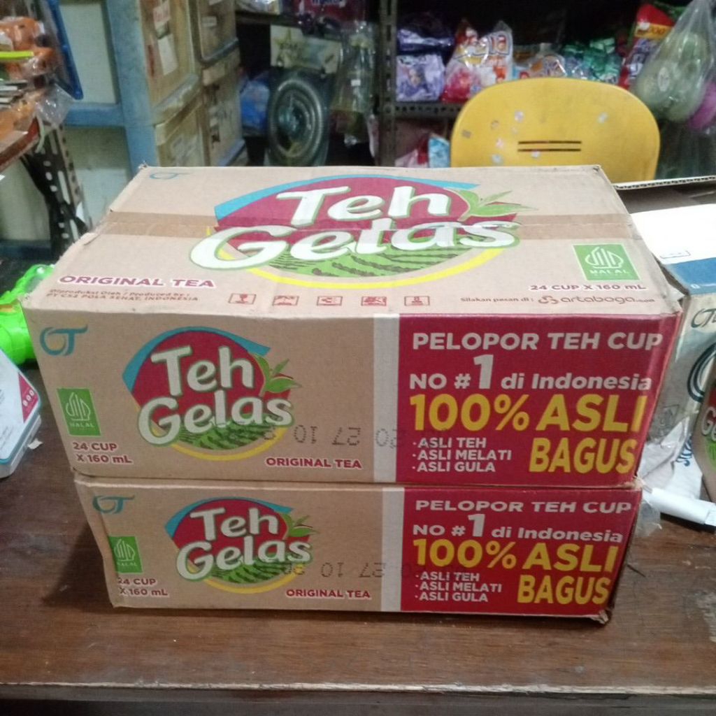 

Teh gelas 160 ml