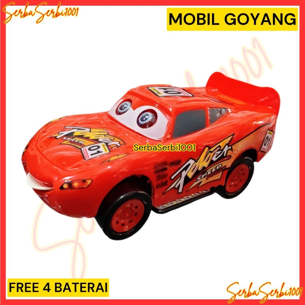 (FREE 4 BATERAI) MOBIL GOYANG / MOBIL BALAP GOYANG 668-30