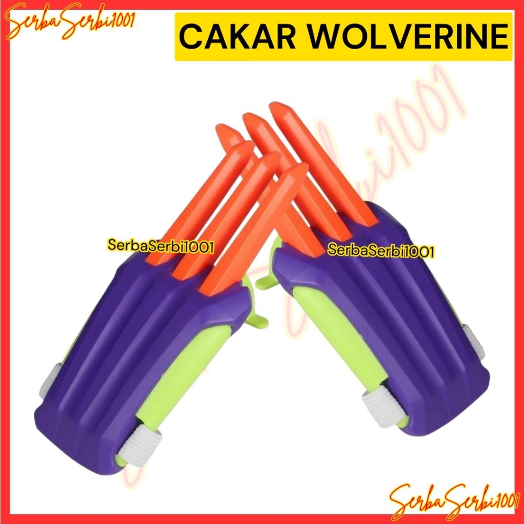 MAINAN CAKAR WOLVERINE (Harga 1 PCS)