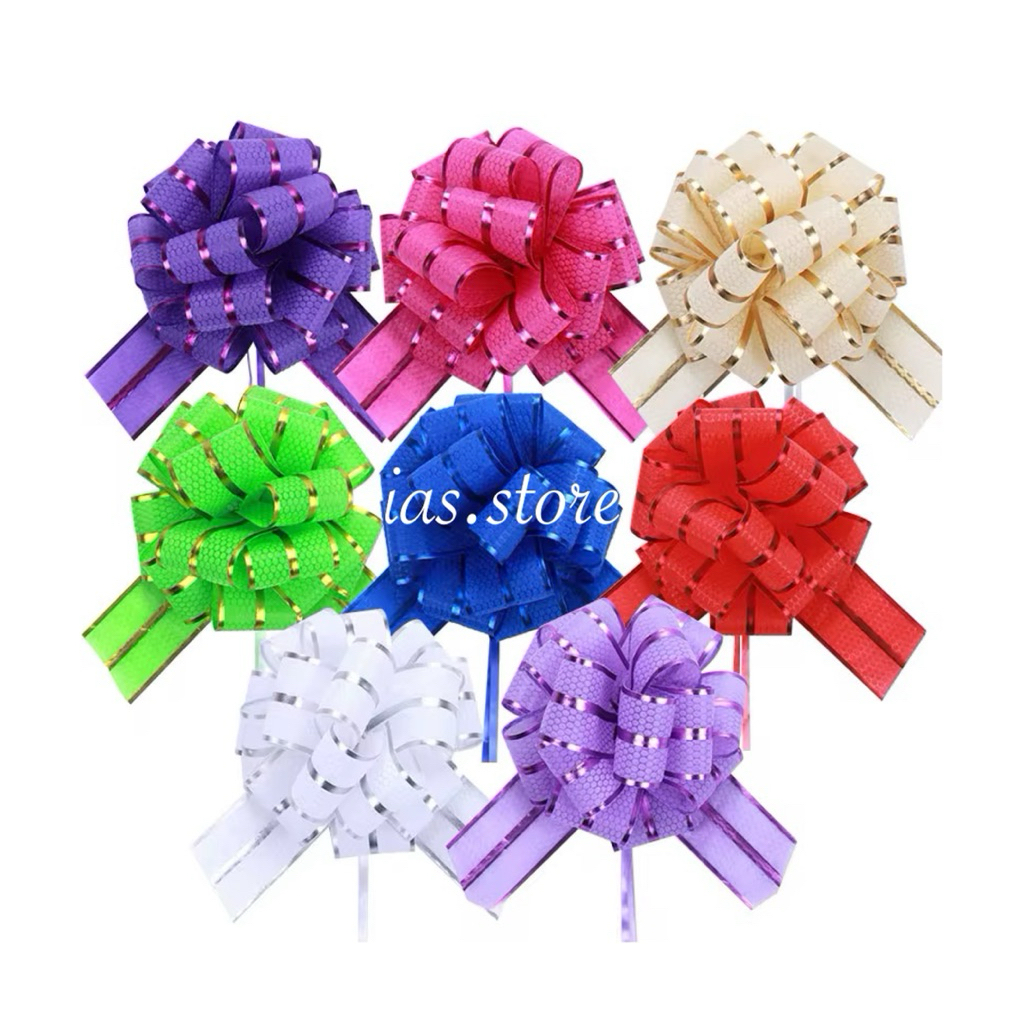 

[1 biji] PITA TARIK POM-POM 32MM MOTIF TIMBUL