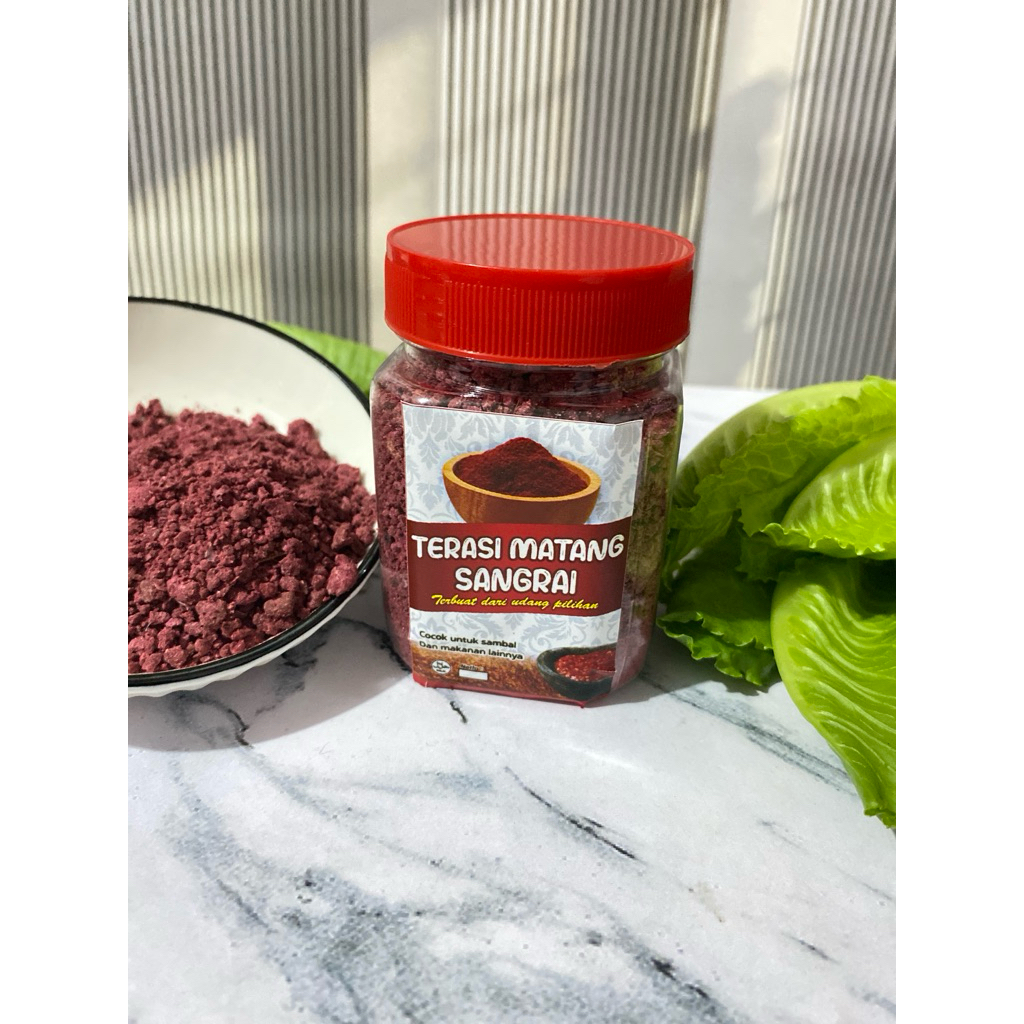 

terasi matang 130gr/ terasi has sunda / terasi sangrai / terasi merah