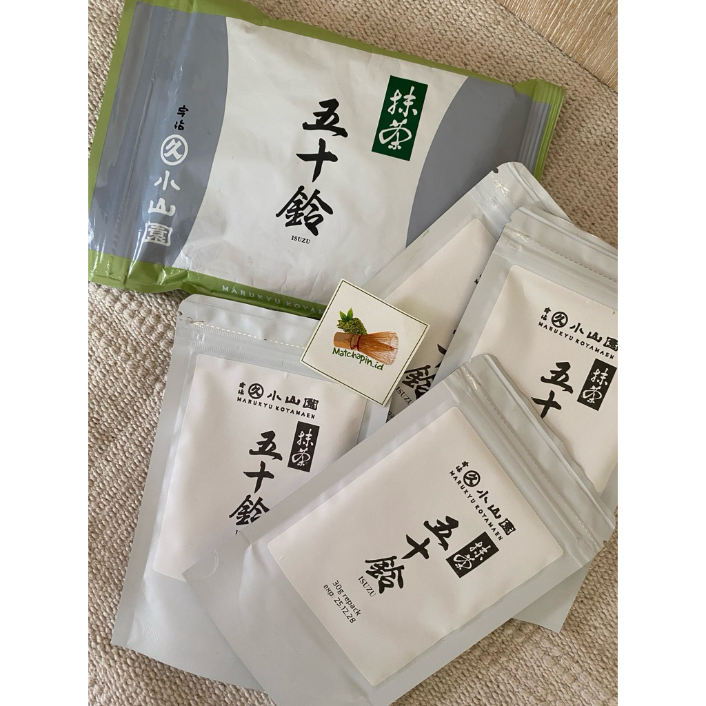 

Repack matcha Marukyu Koyamaen Isuzu 30gram