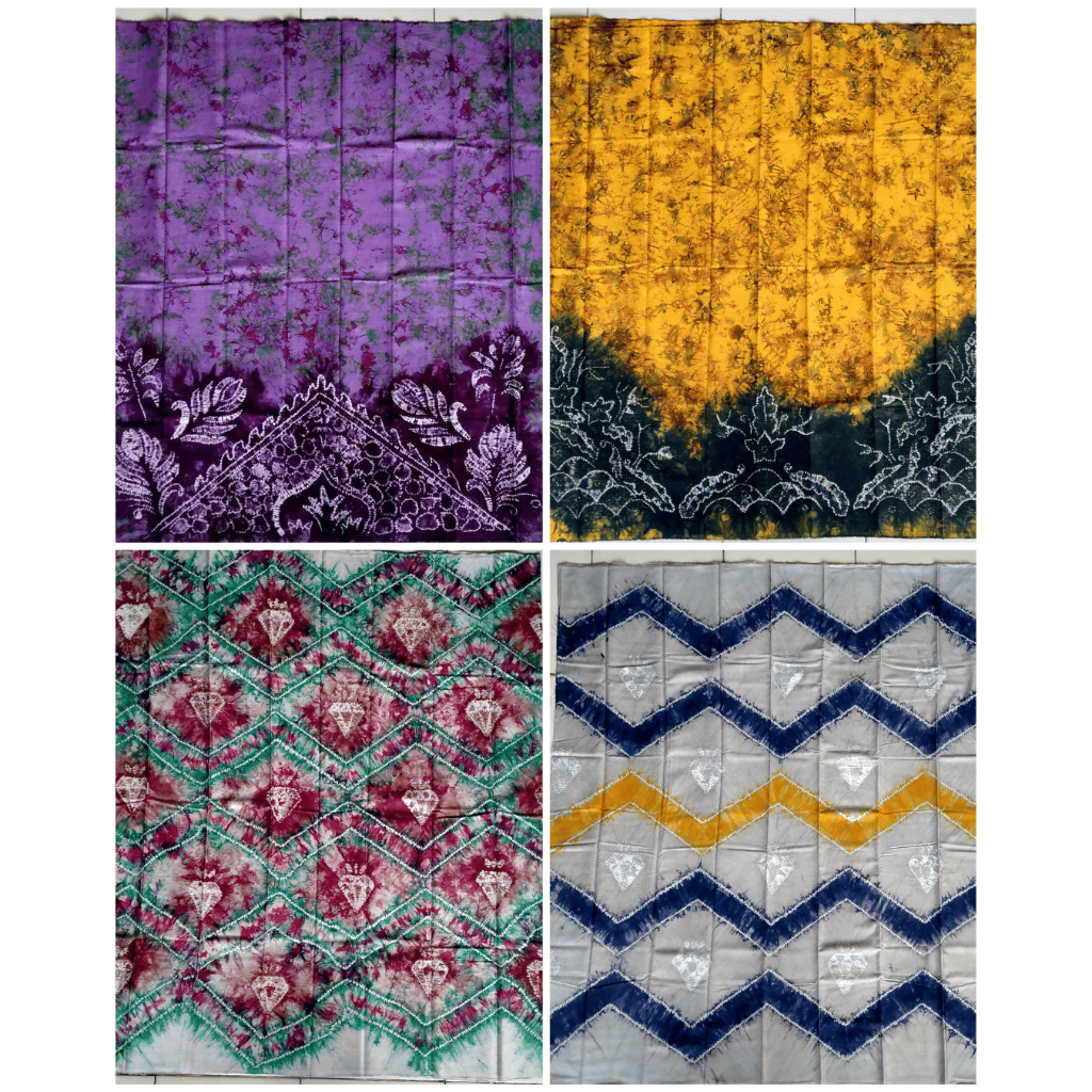 Kain sasirangan Banjarmasin kalimantan selatan, bahan Kain katun sutra premium adem lembut panjang 2