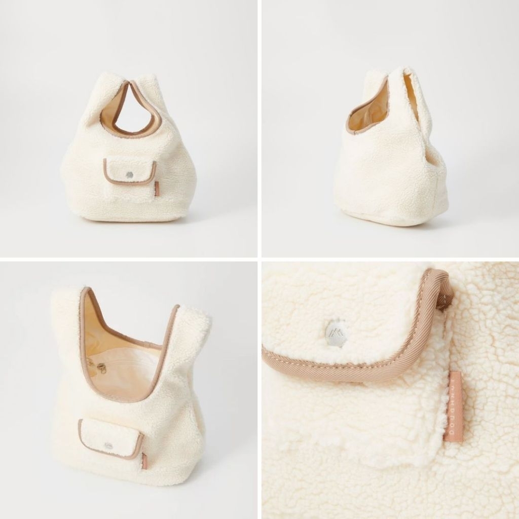 Doughnut Punnet Fluffy Series Two Way Tote Bag Original