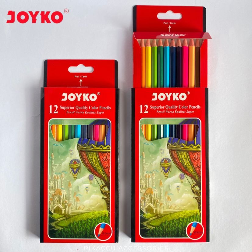 

JOYKO pencil Warna / Pensil Warna Warni / Pensil Joyko / Pensil Murah / Pensil Warna Besar Kecil