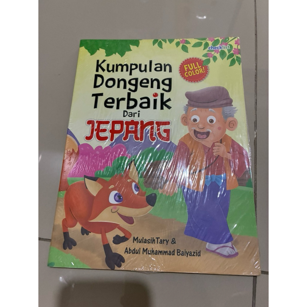 preloved buku cerita dongeng jepang