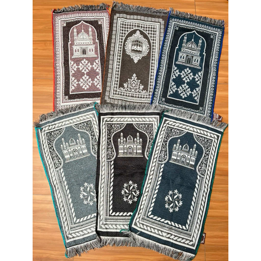 Sajadah Travel Kecil 33x60cm | Sajadah Tipis Souvenir Oleh Oleh Haji dan Umroh